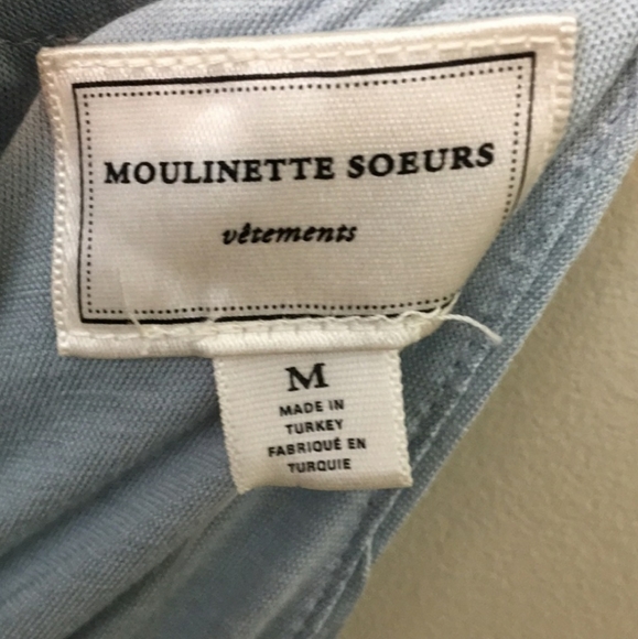 Anthropologie Halter dress handkerchief blue flowy - Picture 5 of 7